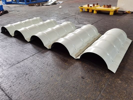 Maszyna do formowania rolek stalowych Ridge Cap Metal Roofing